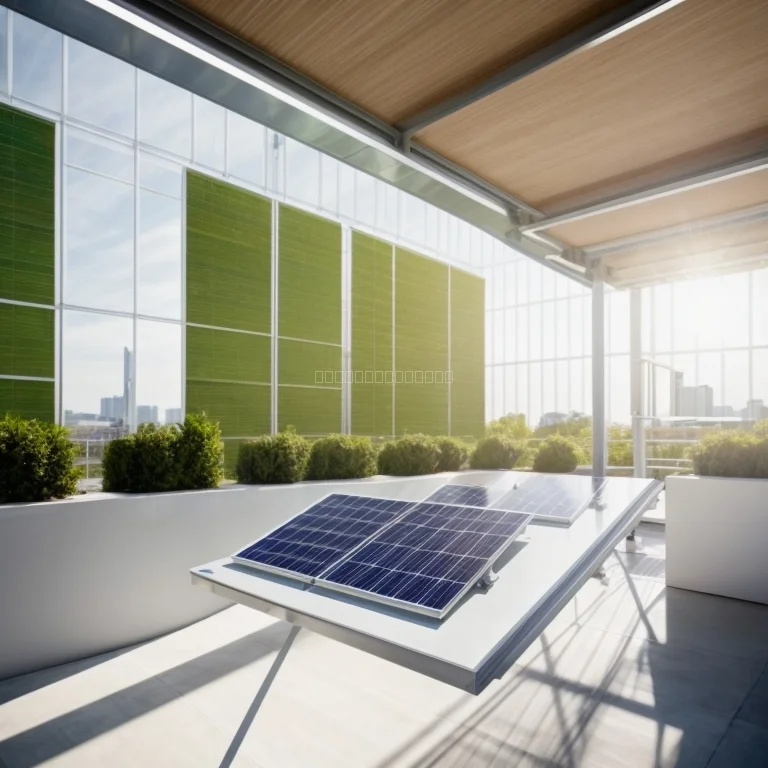 Techniker montiert Solarpanele auf einem Dach