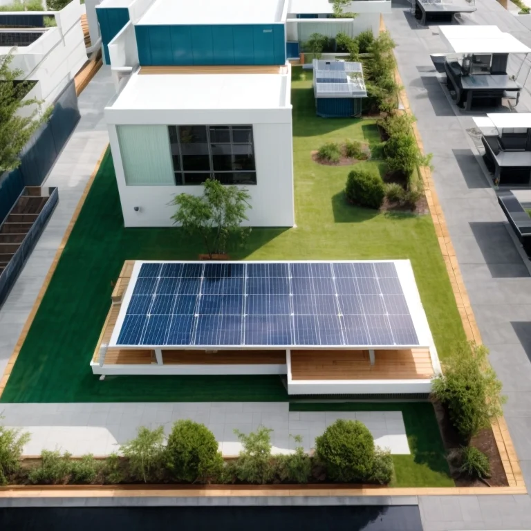 Überwachungsdisplay in der Hausinstallation